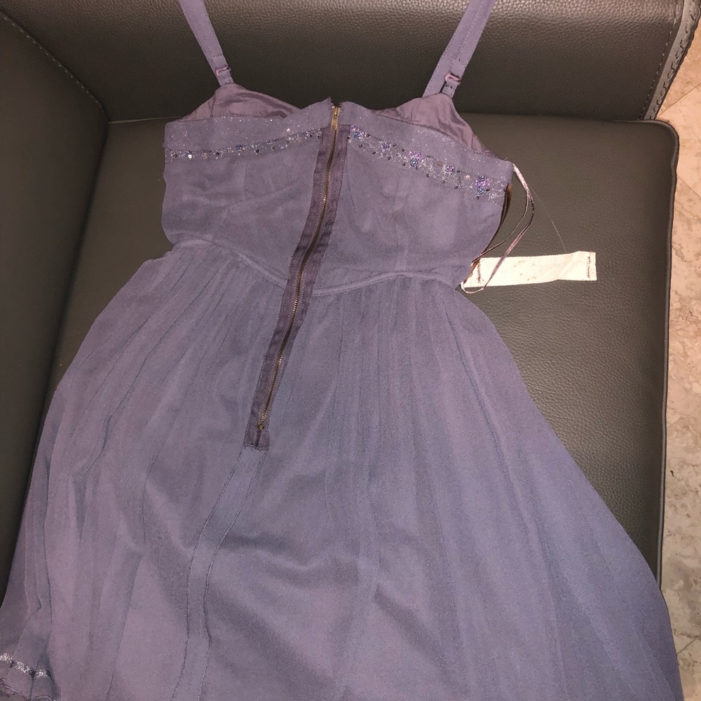 Willow & Clay Purple Bustier Dress